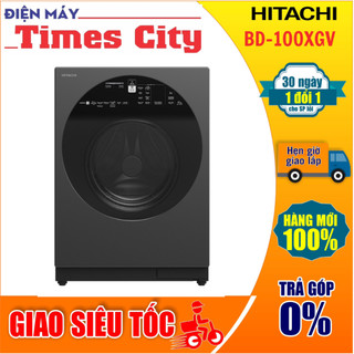 Máy giặt hitachi cửa ngang inverter 10kg bd-100xgv