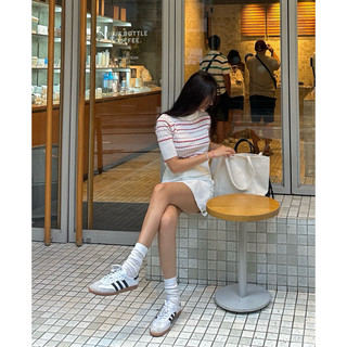[SALE] RED STRIPE KNIT -LACIEL