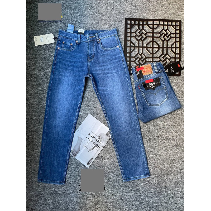 Quần Jean Nam ống đứng-xanh dương nhạt,VNXK,LV511