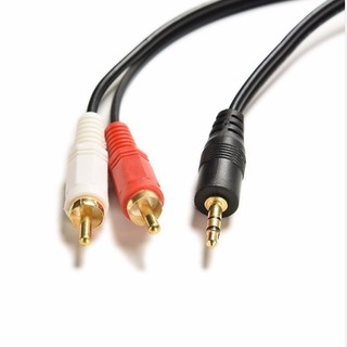Dây audio 3.5 ra hoa sen mạ vàng