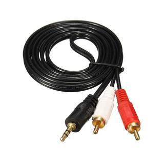 Dây audio 3.5 ra hoa sen mạ vàng