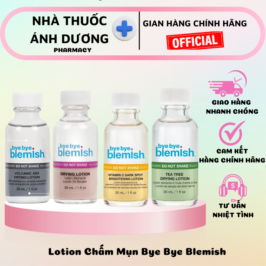 Lotion Chấm Mụn Bye Bye Blemish (Chai 30ml)