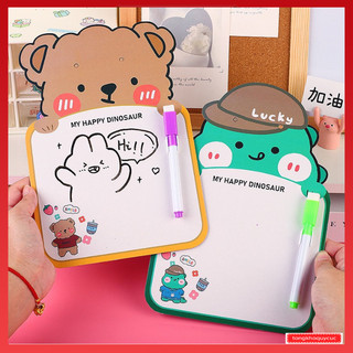 Bảng vẽ viết mini cho bé có thể xoá dễ dàng, tặng kèm 1 bút , nhiều mẫu  dễ thương tiện dụng cho học sinh