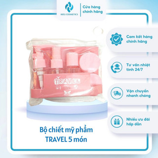 Bộ chiết Mỹ phẩm Travel 5 món