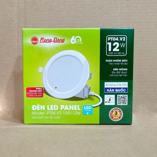 Đèn LED âm trần Panel PT04.V2 Rạng Đông, đế mỏng,siêu bền đẹp, bh chính hãng 24tháng.