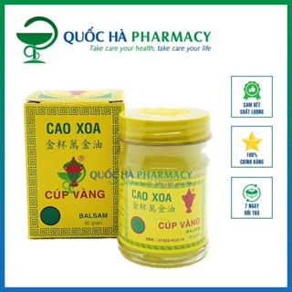 Cao xoa Cúp Vàng (40g) - Quốc Hà Pharmacy