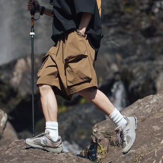 Quần short nam basic form rộng thể thao chất vải gió cao cấp phong cách hàn quốc L2251