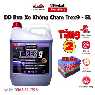 Dung dịch rửa xe không chạm - nước rửa xe ô tô - xe máy Ekokemika T-rex9 5L