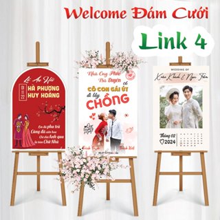 [MS 151-200] Bảng Welcome Đám Cưới