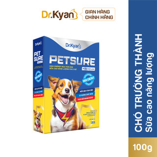  Sữa bột PETSURE - Dr.Kyan -  Cung cấp dinh dưỡng và đề kháng cho chó 