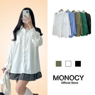 Ao Sơ Mi Nữ From Rộng OVERSIZE, Chất Đũi Nến Mềm Mát BIgsize MNC238