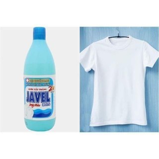 Chai tẩy trắng quần áo javen 500ml siêu sạch