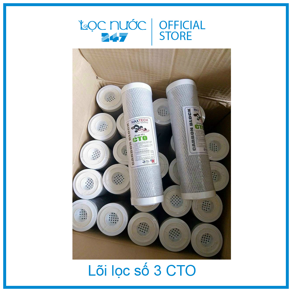 Lõi lọc số 3 CTO 10 inch