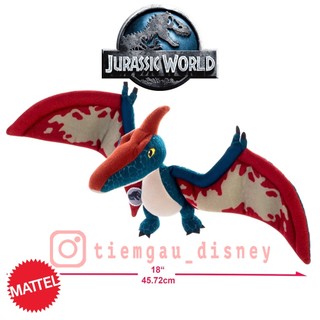 Gấu bông chú khủng long pteranodon trong jurassic world - chính hãng mattel