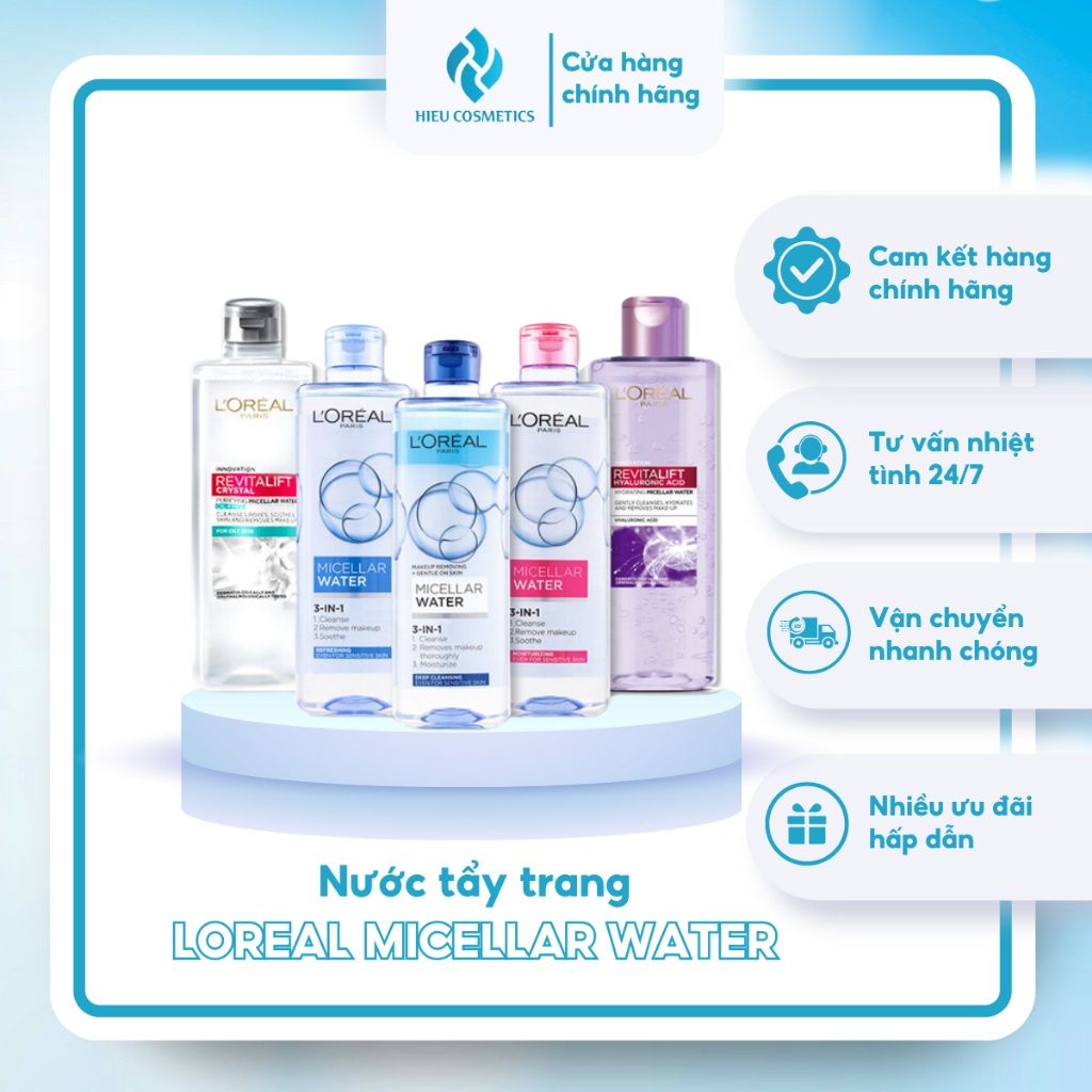 Nước Tẩy Trang L'Oreal 400ml