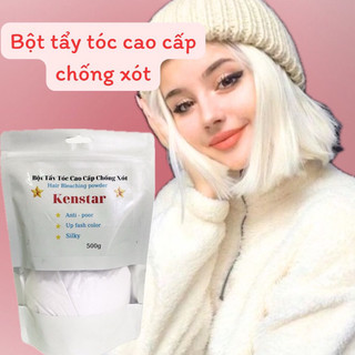 Bột tẩy tóc kenstar chuyên salon barber  1 đập lên live 9-10 lên màu nhanh không hại tóc