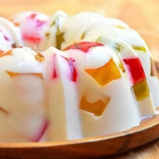 Bột rau câu Con Cá dẻo Bột làm thạch râu câu Topping cho đồ uống Nguyên liệu nấu chè