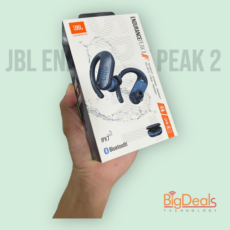 Tai nghe không dây JBL ENDURANCE PEAK 2, New 100% ✔️ BigDeals VN