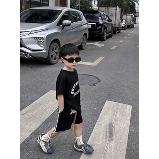 Bộ short thể thao Essen 123 bé trai