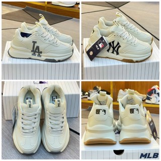 Giày mlb chunky runer basic chữ la, ny nam nữ, giày thể thao mlb chunky runer bản s.cấp full phụ kiện