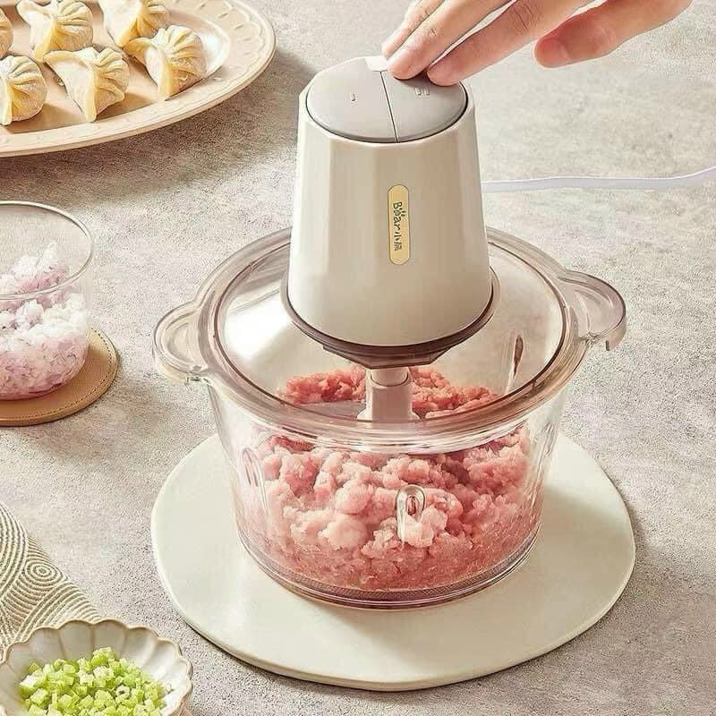 Máy xay thịt Bear đa năng dung tích 2L