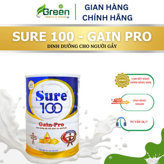 Sure 100 - gain pro - bổ sung dinh dưỡng cho người gầy