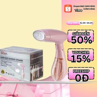 Bàn Là Hơi Nước Cầm Tay Mini Gập Gọn SEKA 545 Bảo Hành 12 Tháng, Bàn Là Phun Sương Công Suất 1500W 2 Màu Xanh Hồng