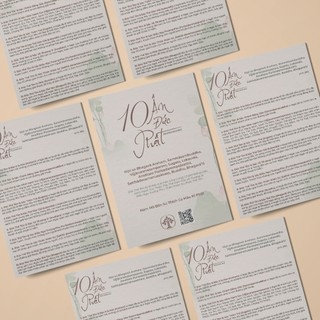 Tờ 10 Ân Đức Phật tiếng Việt và tiếng Pali