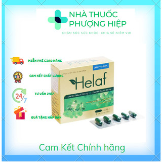  Viên uống Helaf - Giúp giảm các triệu chứng táo bón trĩ giúp thanh nhiệt giải độc 