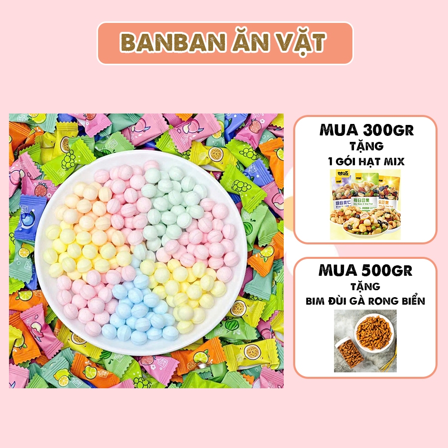 Kẹo ngậm vị trái cây, kẹo cafe Coffee Candy mix vị Viên Nén Không Đường Đài Loan