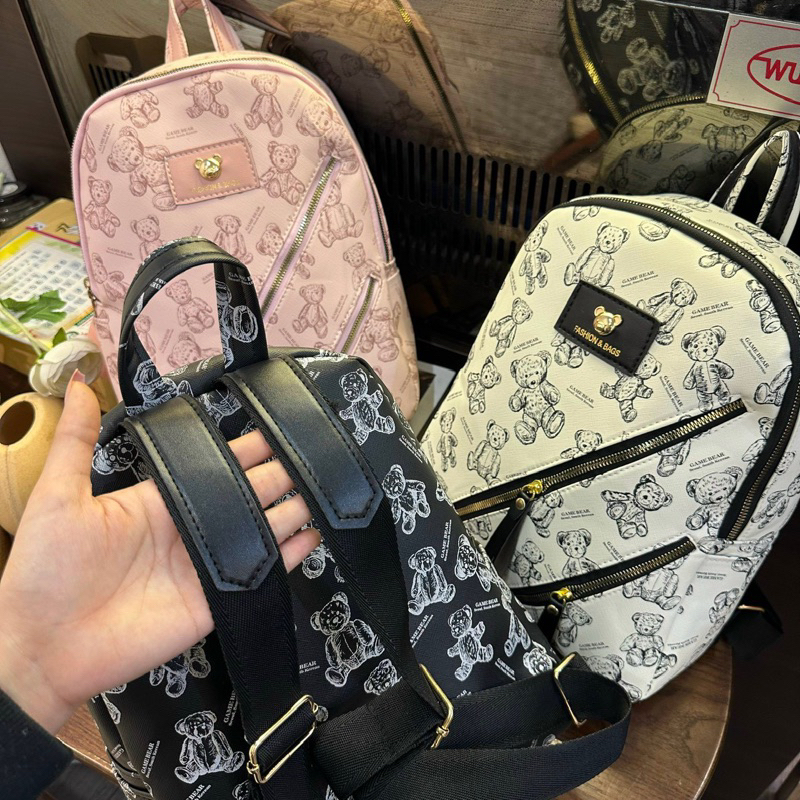 balo đi học . balo cho nam và nữ đều được SiZE 40 chất liệu vải hoạ tiết chữ tang đồng ❌hình ảnh thật❌ bền đẹp