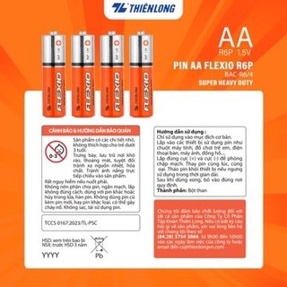 Pin AA Thiên Long Flexio BAC-R6/4 (Vĩ/4Viên)