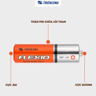 Pin AA Thiên Long Flexio BAC-R6/4 (Vĩ/4Viên)