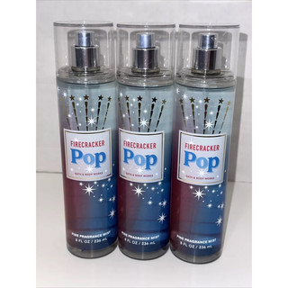[Auth-sẵn] Xịt thơm Bath and Body Works Firecracker POP Mist 236ml