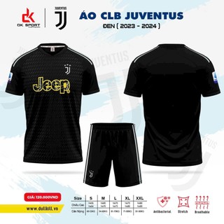 Bộ đồ đá banh CLB Juventust đen