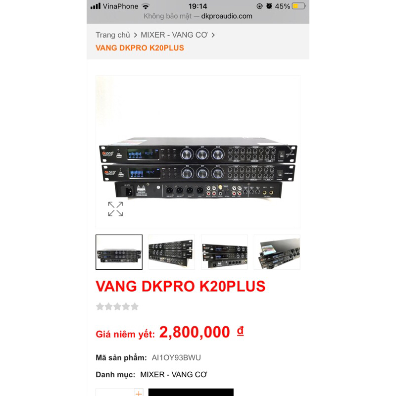 [Mã ELHACE giảm 4% đơn 300K] Vang cơ CHÍNH HÃNG DKPRO