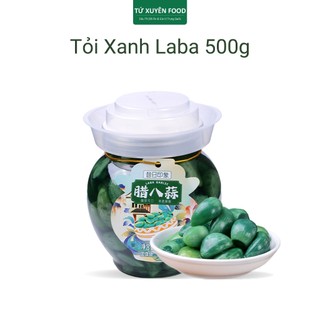 Tỏi xanh laba ngâm giấm 500g