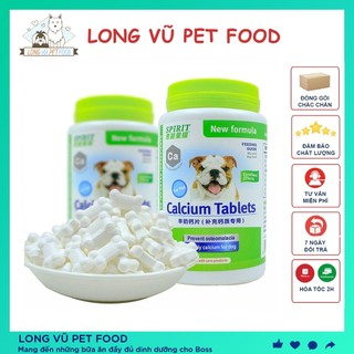 1 viên Canxi cho chó, canxi cho mèo mèo hương sữa dê thơm miệng sach răng - Long Vũ Pet Food