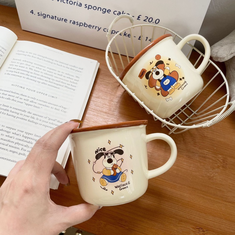 CỐC SỨ HOẠ TIẾT CON CÚN CUTE