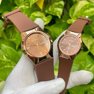 Đồng Hồ kính sapphire Ra.Do cặp đôi Nam Nữ vỏ đúc đá ceramic nguyên khối . Chống nước tốt