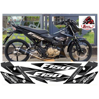 Tem rời satria đen xám f150