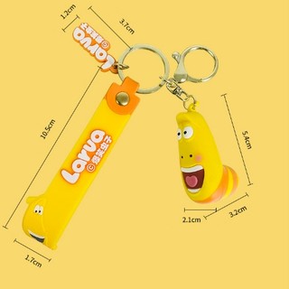 Móc khóa sâu Larva xịn xò