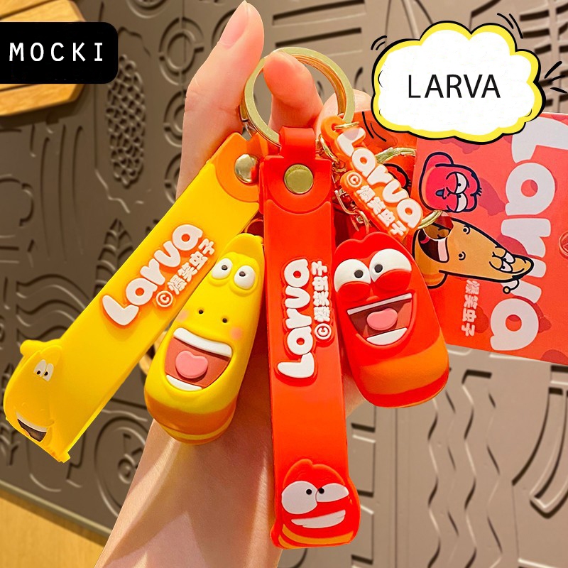 Móc khóa sâu Larva xịn xò