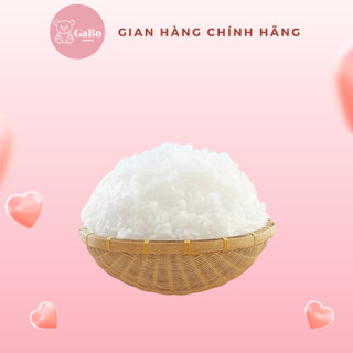 Bông Gòn Nhân tạo 3 chiều sợi 7D, gòn nhồi gấu bông đàn hồi nhanh, GABO TEDDY BEAR