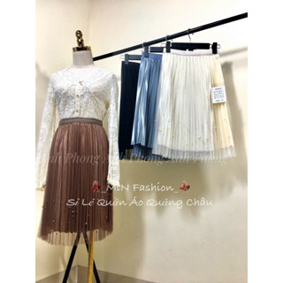  CHÂN VÁY VOAN DÁNG LỠ ĐÍNH NGỌC MN011-HÀNG QUẢNG CHÂU 