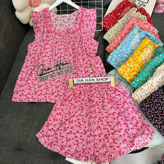2xl(52kg-dưới 65kg)- Bộ đùi lụa hàn châu mềm, có túi quần.
