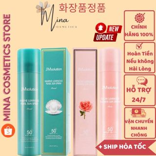 Xịt chống nắng JM Solution Marine Luminous Pearl Sun Spray SPF50+ /PA +++ 180ml