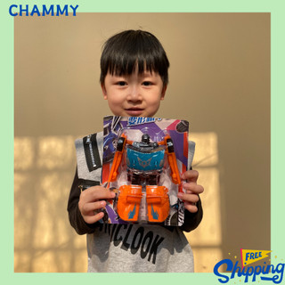Đồ chơi robot biến hình CHAMMY đồ chơi nhân vật siêu nhân robot lắp ghép cho bé trai RB1