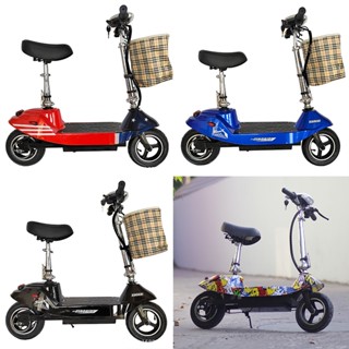 Xe điện Mini E-Scooter gấp gọn cao cấp, bánh 10 inch mạnh mẽ bền bỉ