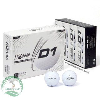 Bóng golf, bóng golf honma chính hãng bóng mới 100% - hộp 12 quả.